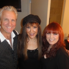 backstage at The Palms