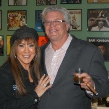 backstage at Laugh Factory